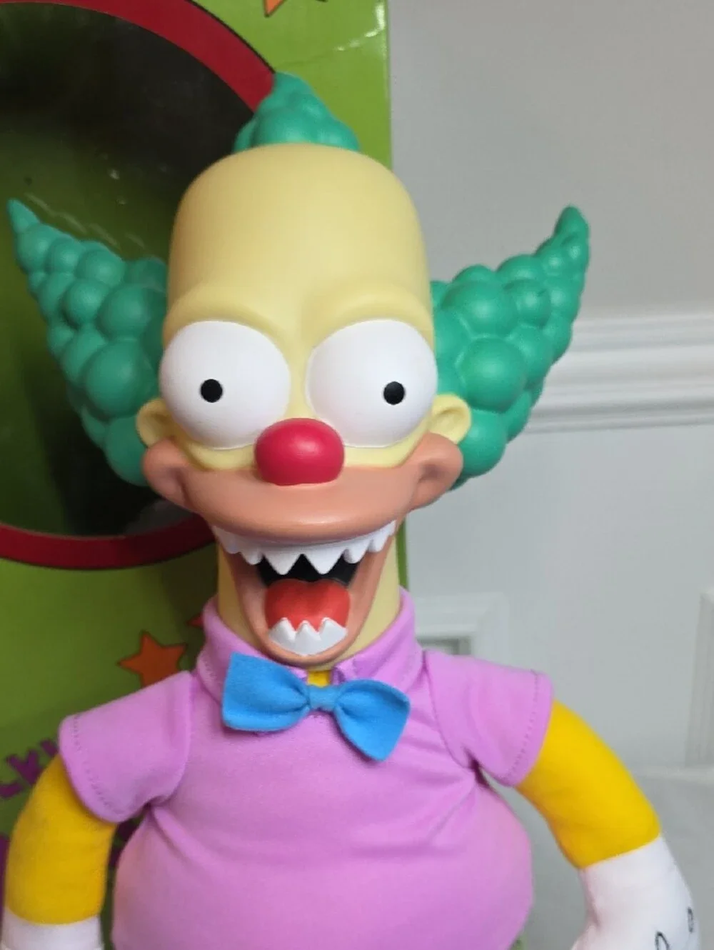 Talking Krusty Doll! EUC in Original Box